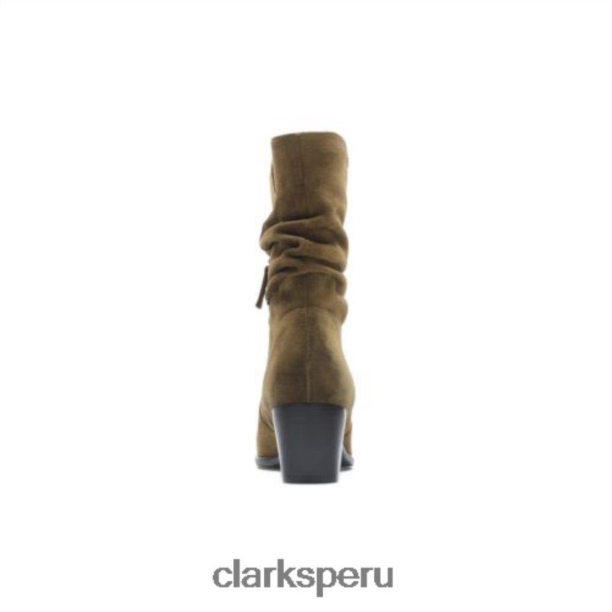 clarks isabella2 ante tabaco unisexo Clarks 40N4LX4116 gamuza tabaco