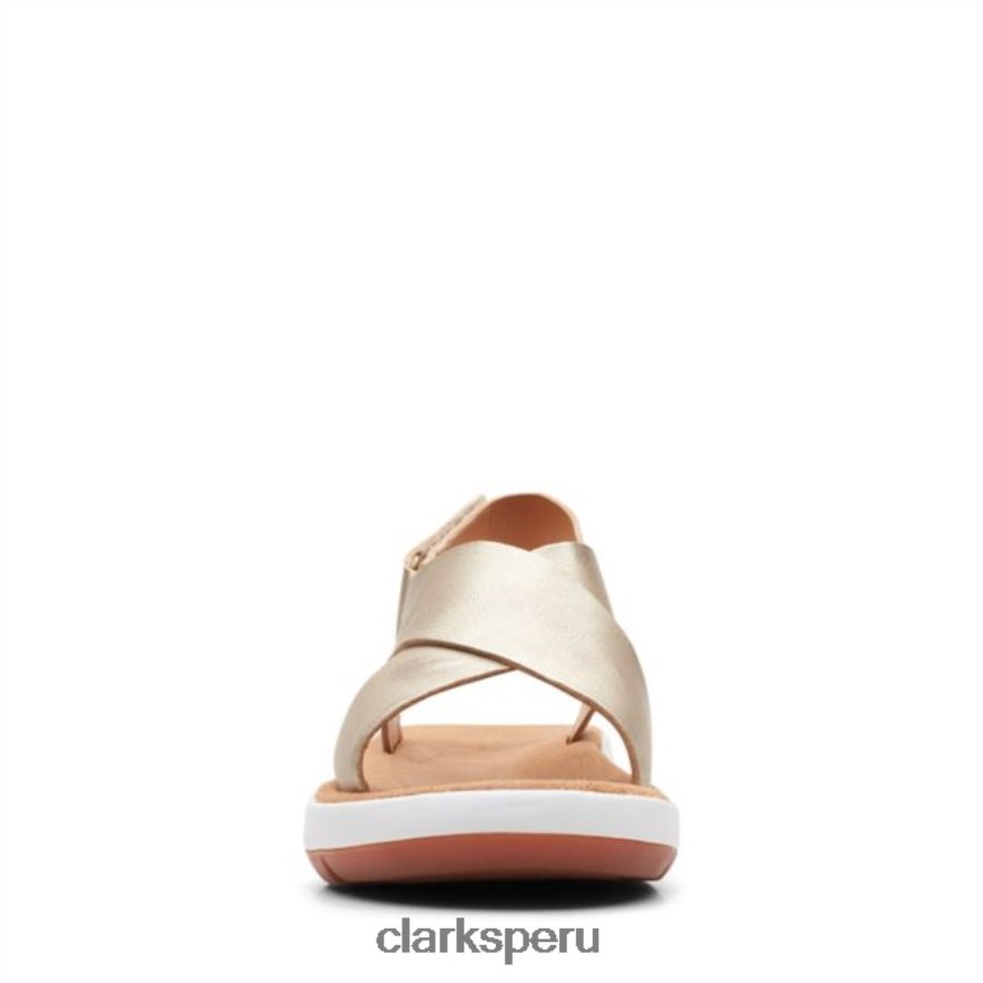 clarks jemsa cross cuero champagne cuero champagne unisexo Clarks 40N4LX6370 cuero champán