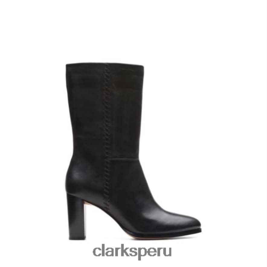 clarks karamo mid cuero negro unisexo Clarks 40N4LX4099 cuero negro