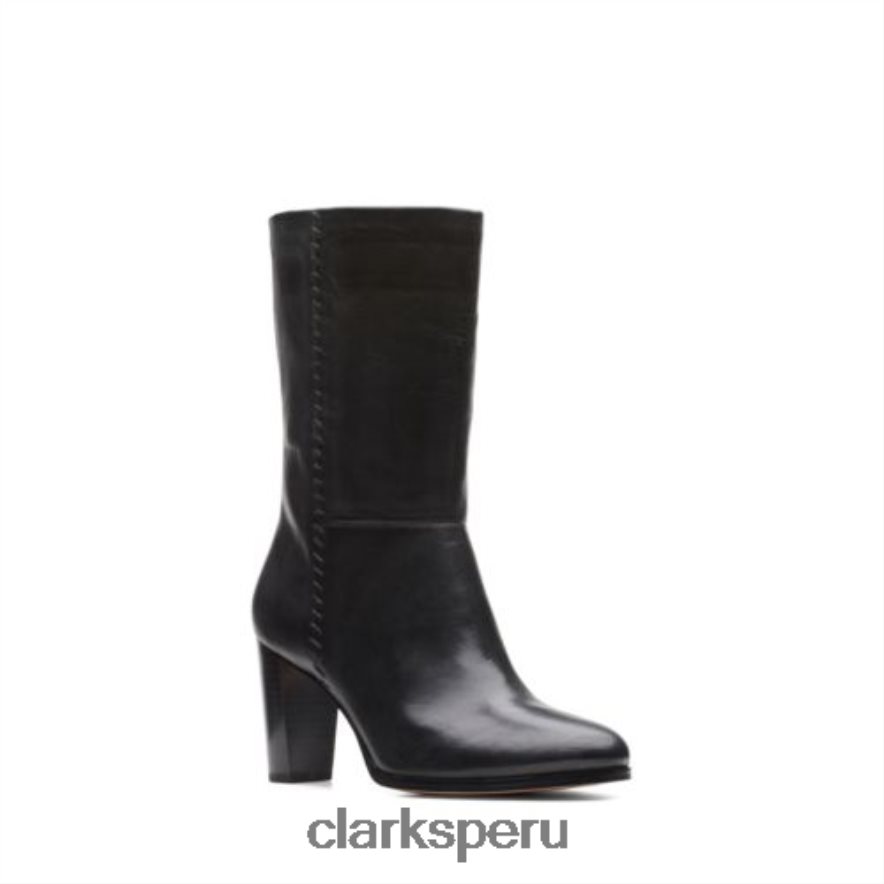 clarks karamo mid cuero negro unisexo Clarks 40N4LX4099 cuero negro