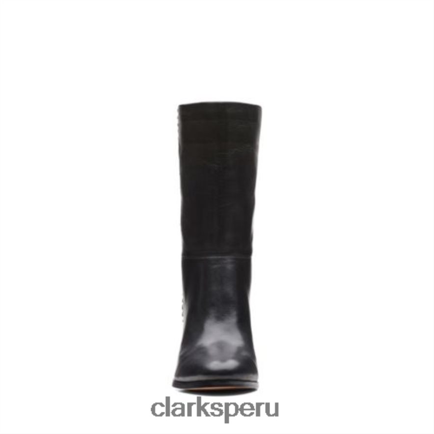 clarks karamo mid cuero negro unisexo Clarks 40N4LX4099 cuero negro