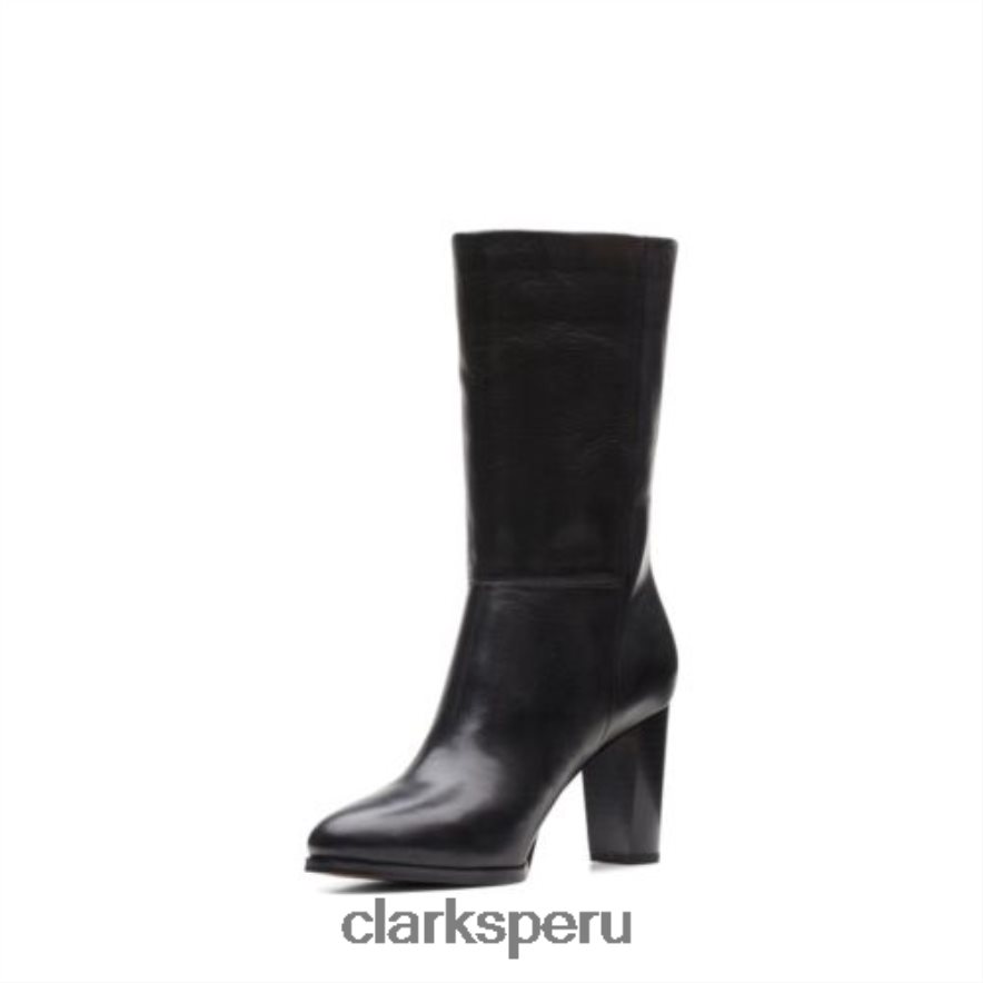 clarks karamo mid cuero negro unisexo Clarks 40N4LX4099 cuero negro