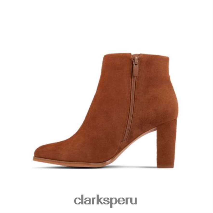 clarks kaylfern 2 de ante tostado oscuro unisexo Clarks 40N4LX4115 gamuza bronceada oscura