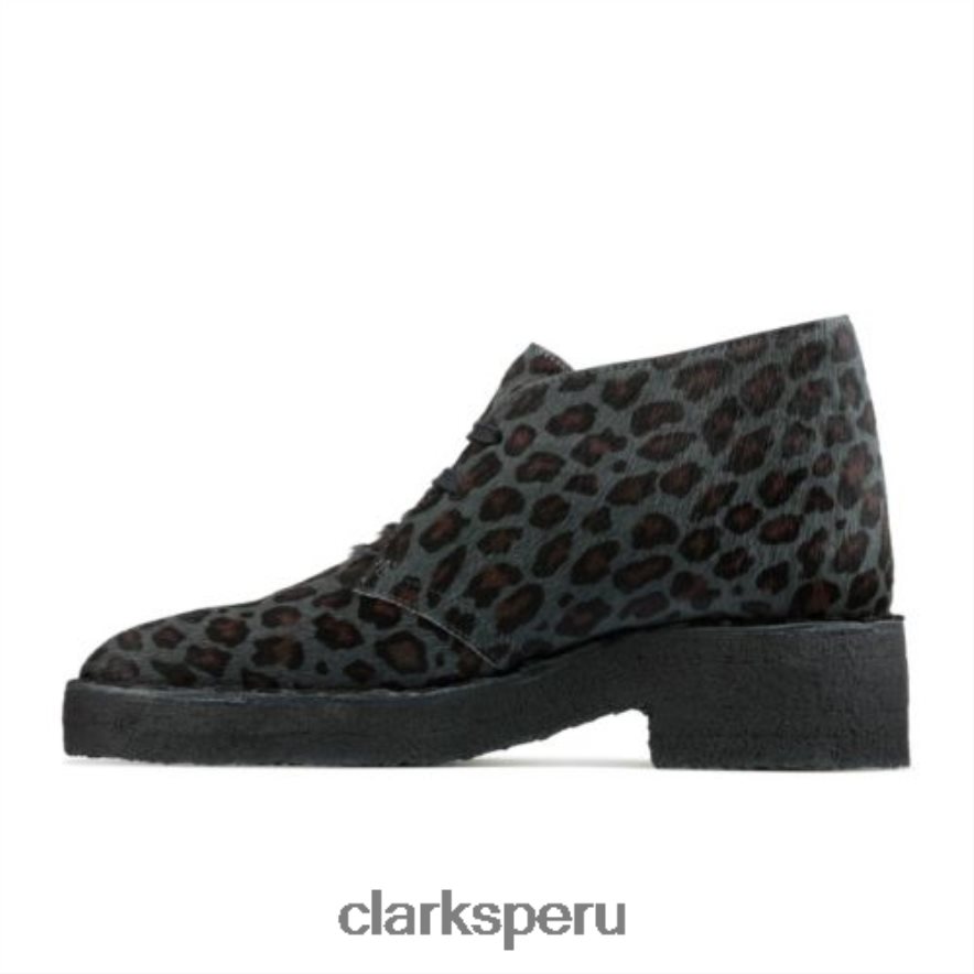 clarks leopardo estampado arisa desierto unisexo Clarks 40N4LX4161 estampado de leopardo