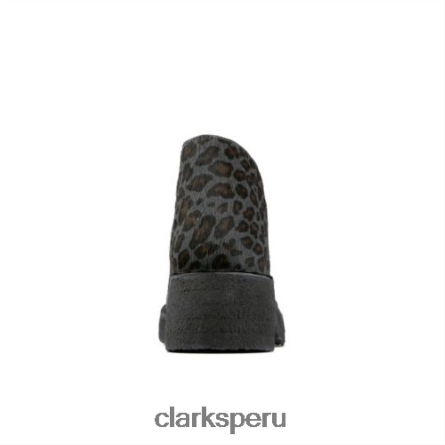 clarks leopardo estampado arisa desierto unisexo Clarks 40N4LX4161 estampado de leopardo