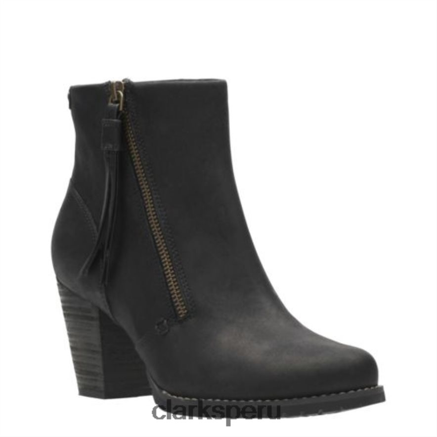 clarks macay holly cuero negro unisexo Clarks 40N4LX4258 cuero negro