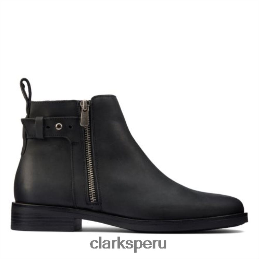 clarks memi lo cuero negro unisexo Clarks 40N4LX4216 cuero negro