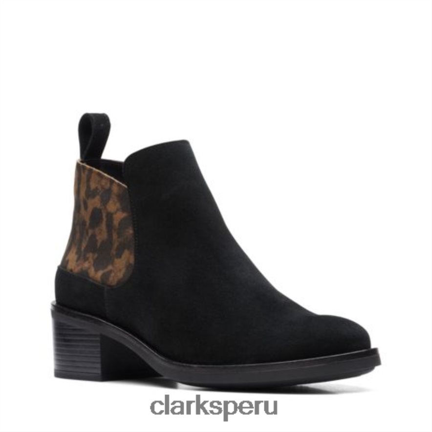 clarks memi zip estampado leopardo unisexo Clarks 40N4LX4103 estampado de leopardo