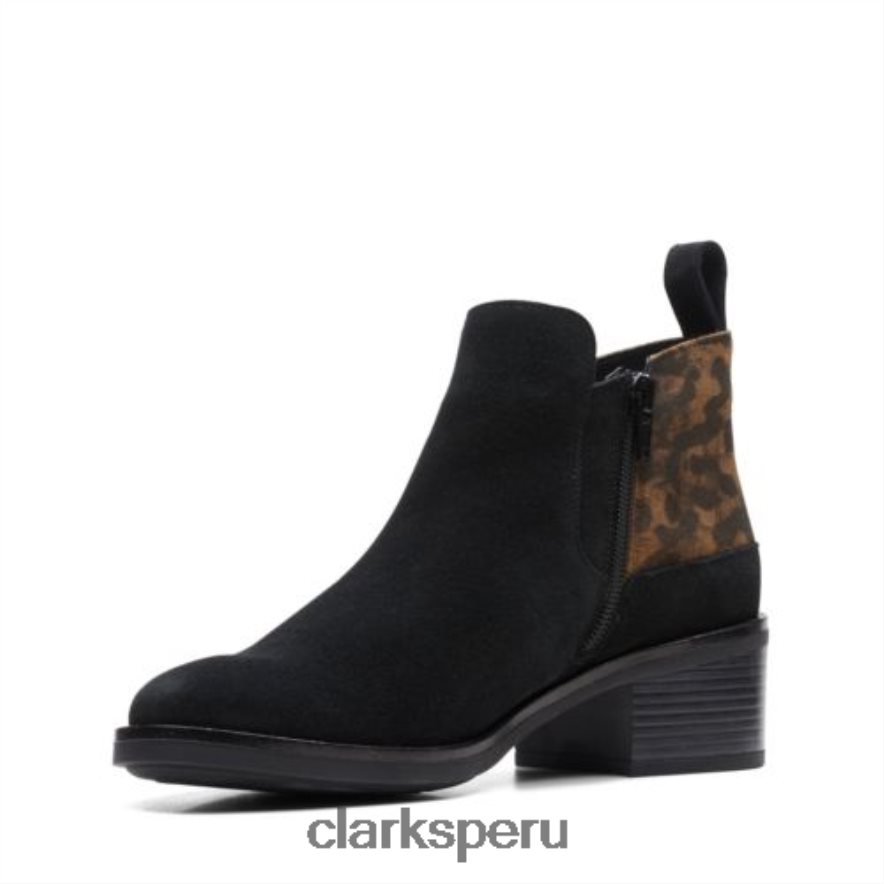 clarks memi zip estampado leopardo unisexo Clarks 40N4LX4103 estampado de leopardo