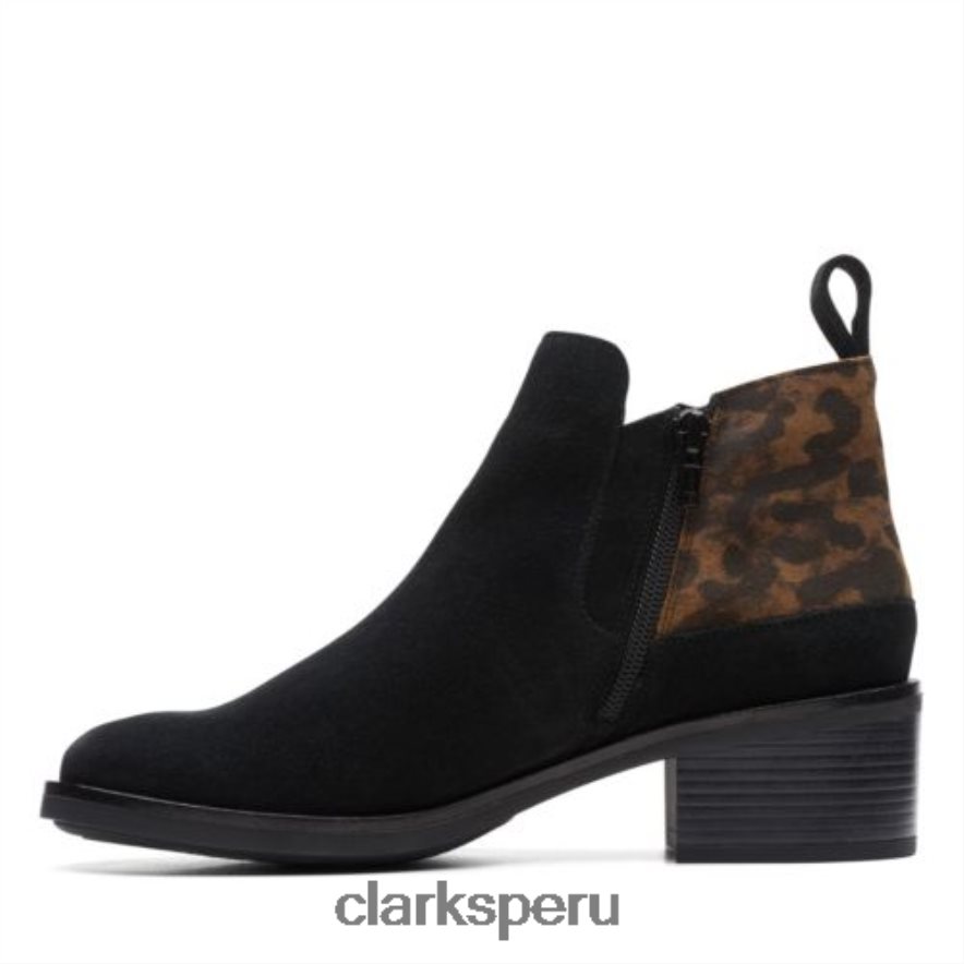 clarks memi zip estampado leopardo unisexo Clarks 40N4LX4103 estampado de leopardo