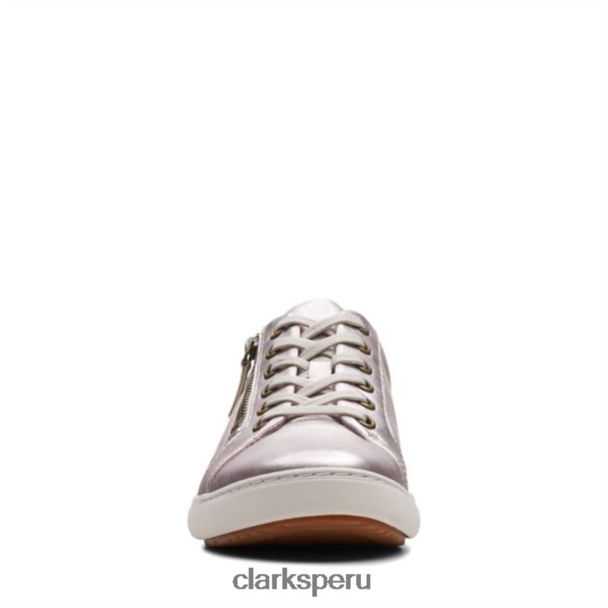 clarks nalle encaje platino unisexo Clarks 40N4LX5107 platino