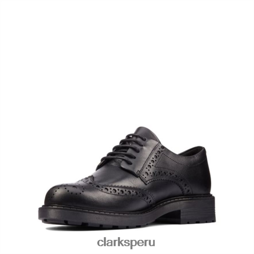 clarks orinoco 2 limit cuero negro cuero negro unisexo Clarks 40N4LX5082 cuero negro