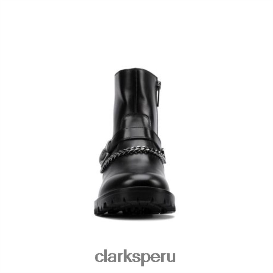 clarks roseleigh alto cuero negro unisexo Clarks 40N4LX4218 cuero negro