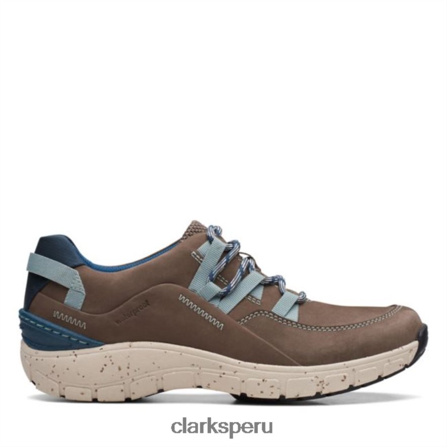 clarks taupe combi wave range ap taupe combi unisexo Clarks 40N4LX6137 combinación color topo