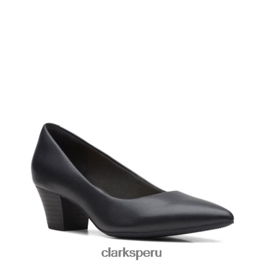 clarks teresa step cuero negro unisexo Clarks 40N4LX6235 cuero negro