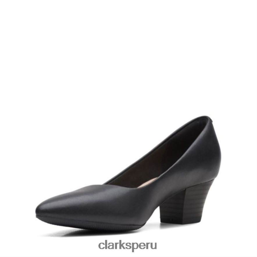 clarks teresa step cuero negro unisexo Clarks 40N4LX6235 cuero negro
