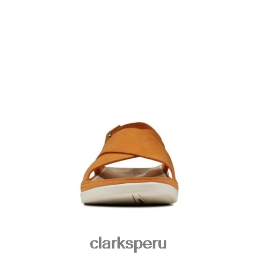 clarks tri alexia ámbar nubuck unisexo Clarks 40N4LX4278 nubuck ámbar