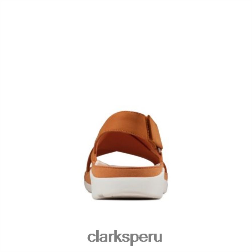 clarks tri alexia ámbar nubuck unisexo Clarks 40N4LX4278 nubuck ámbar