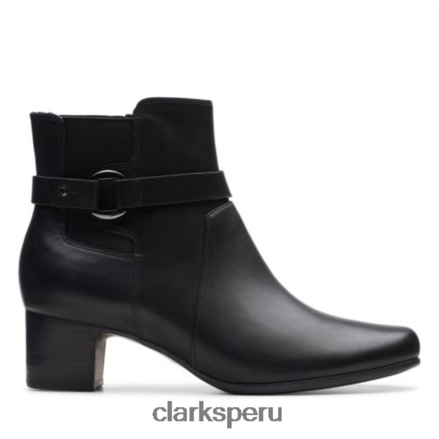 clarks un damson cuero negro medio unisexo Clarks 40N4LX4226 cuero negro