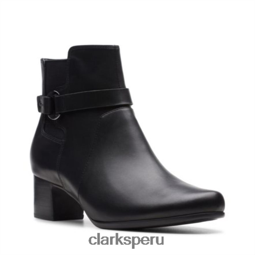clarks un damson cuero negro medio unisexo Clarks 40N4LX4226 cuero negro