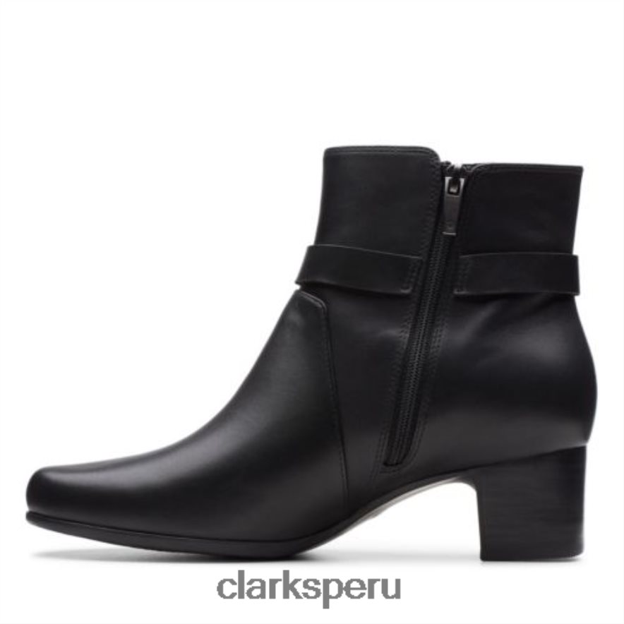 clarks un damson cuero negro medio unisexo Clarks 40N4LX4226 cuero negro