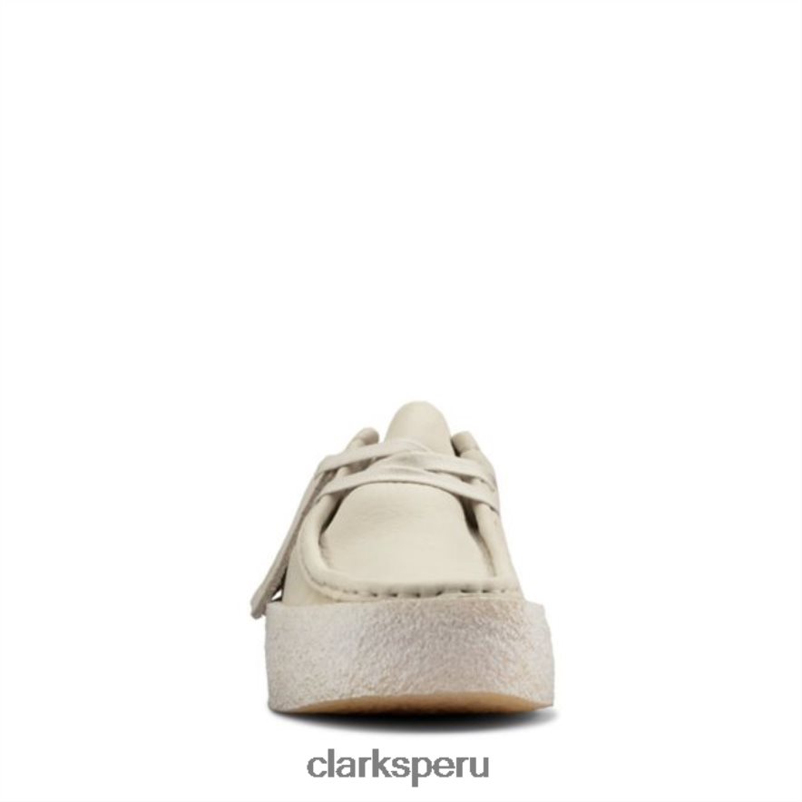 clarks wallabee cup nobuck blanco nobuck blanco unisexo Clarks 40N4LX5178 nubuck blanco