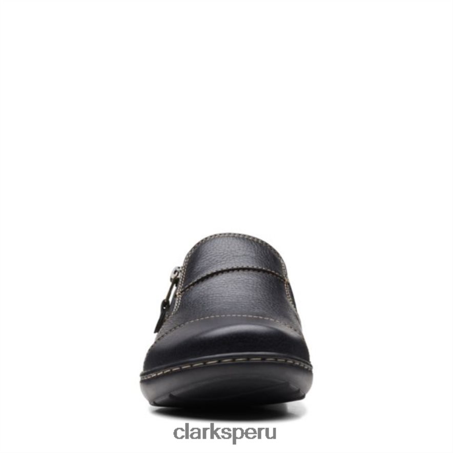 cora harbour cuero negro clarks de cuero negro unisexo Clarks 40N4LX6254 cuero negro