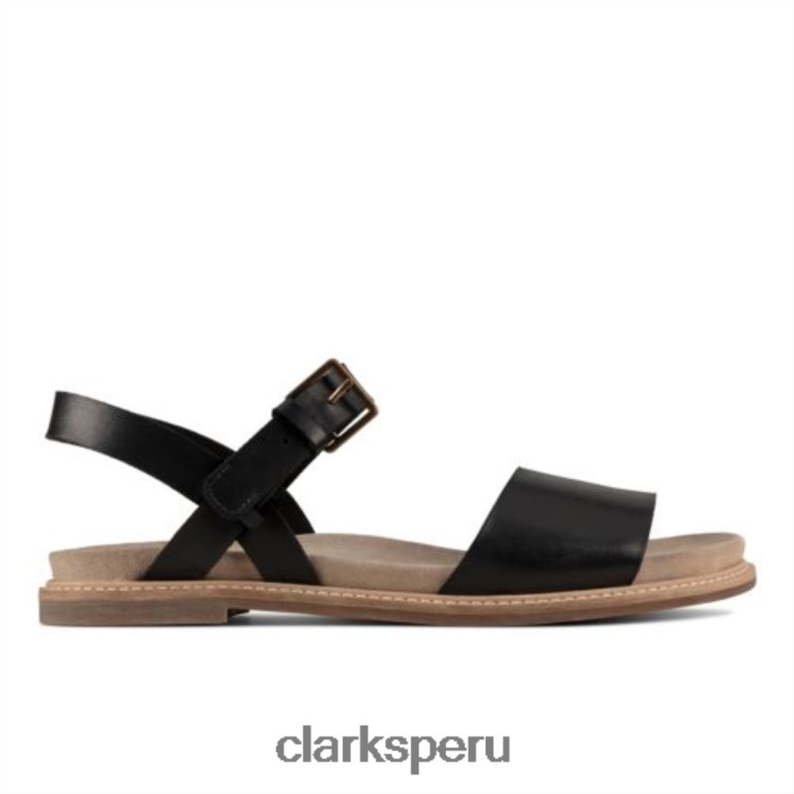 correa corsio clarks cuero negro unisexo Clarks 40N4LX4271 cuero negro