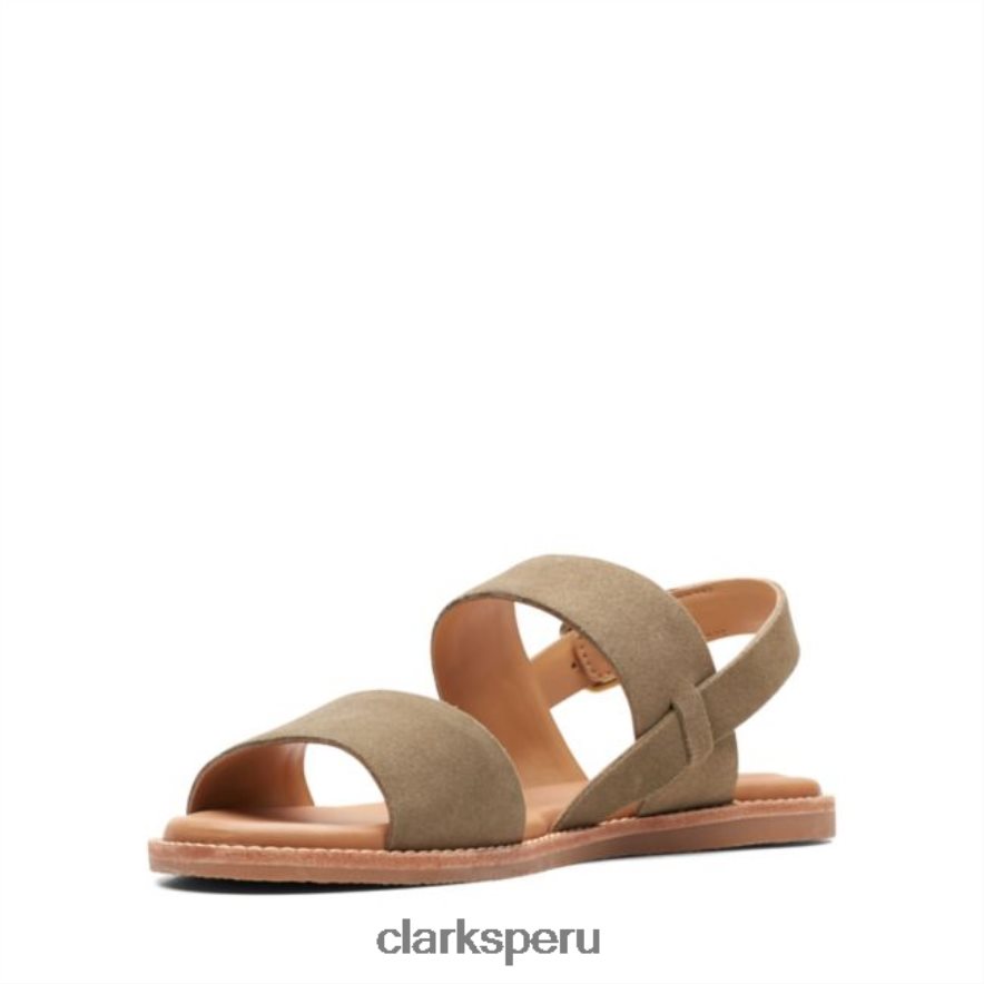 correa karsea gamuza oliva clarks gamuza oliva unisexo Clarks 40N4LX6373 ante oliva