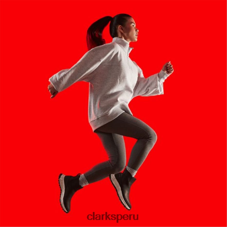 cuero negro clarks atl trek up cuero negro impermeable unisexo Clarks 40N4LX5267 cuero negro