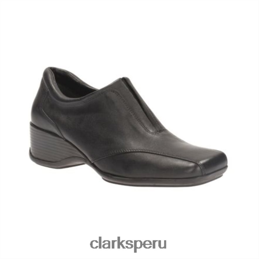 eclipse sol clarks cuero negro unisexo Clarks 40N4LX4085 cuero negro