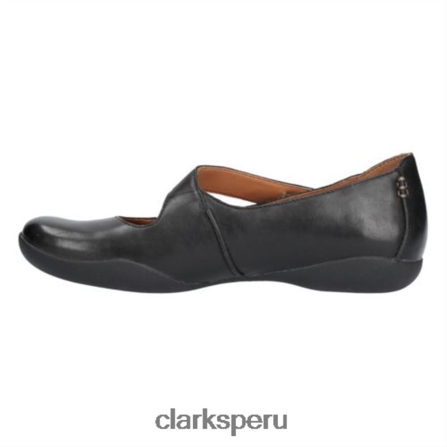 felicia ciruela clarks cuero negro unisexo Clarks 40N4LX4069 cuero negro