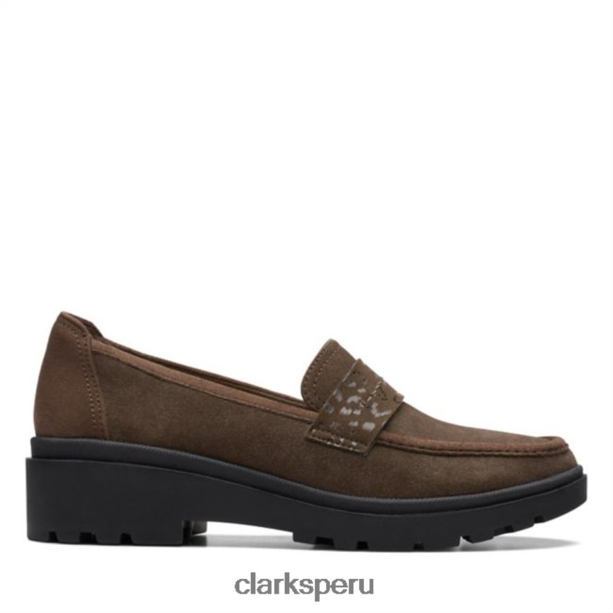 gamuza oliva oscuro clarks calla facilidad gamuza oliva oscuro unisexo Clarks 40N4LX6243 ante oliva oscuro