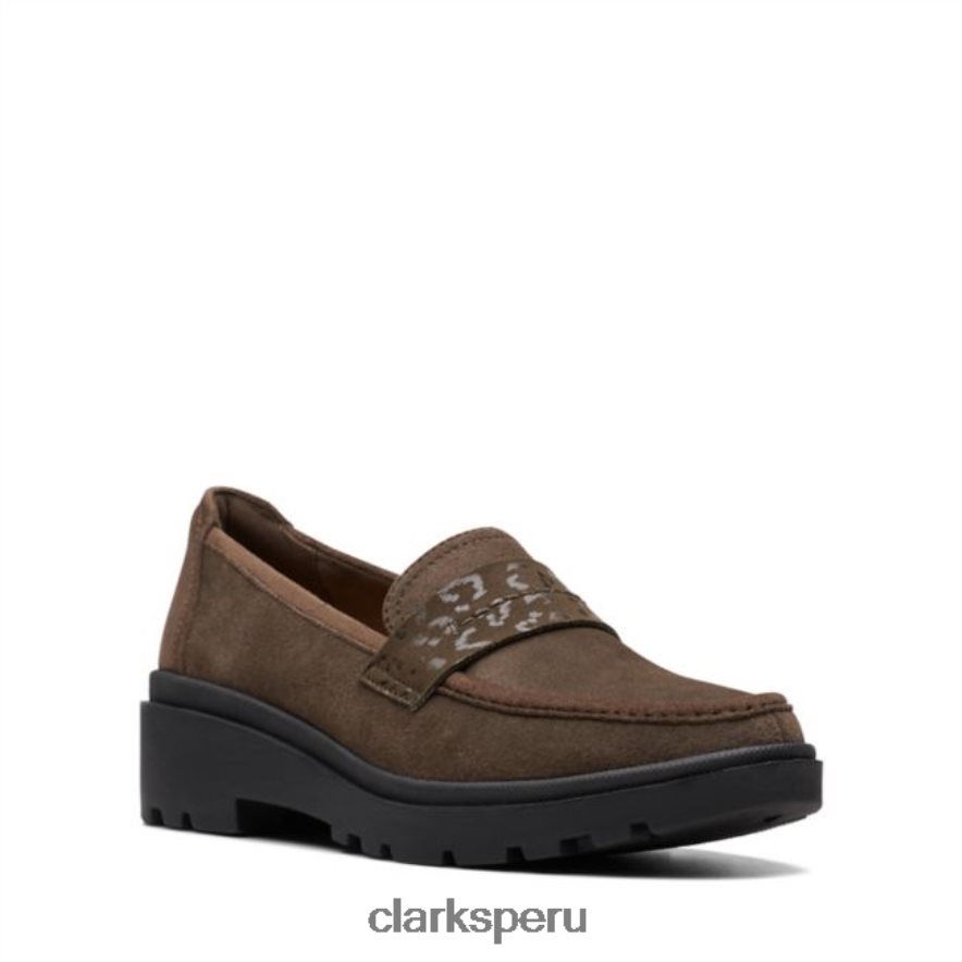 gamuza oliva oscuro clarks calla facilidad gamuza oliva oscuro unisexo Clarks 40N4LX6243 ante oliva oscuro