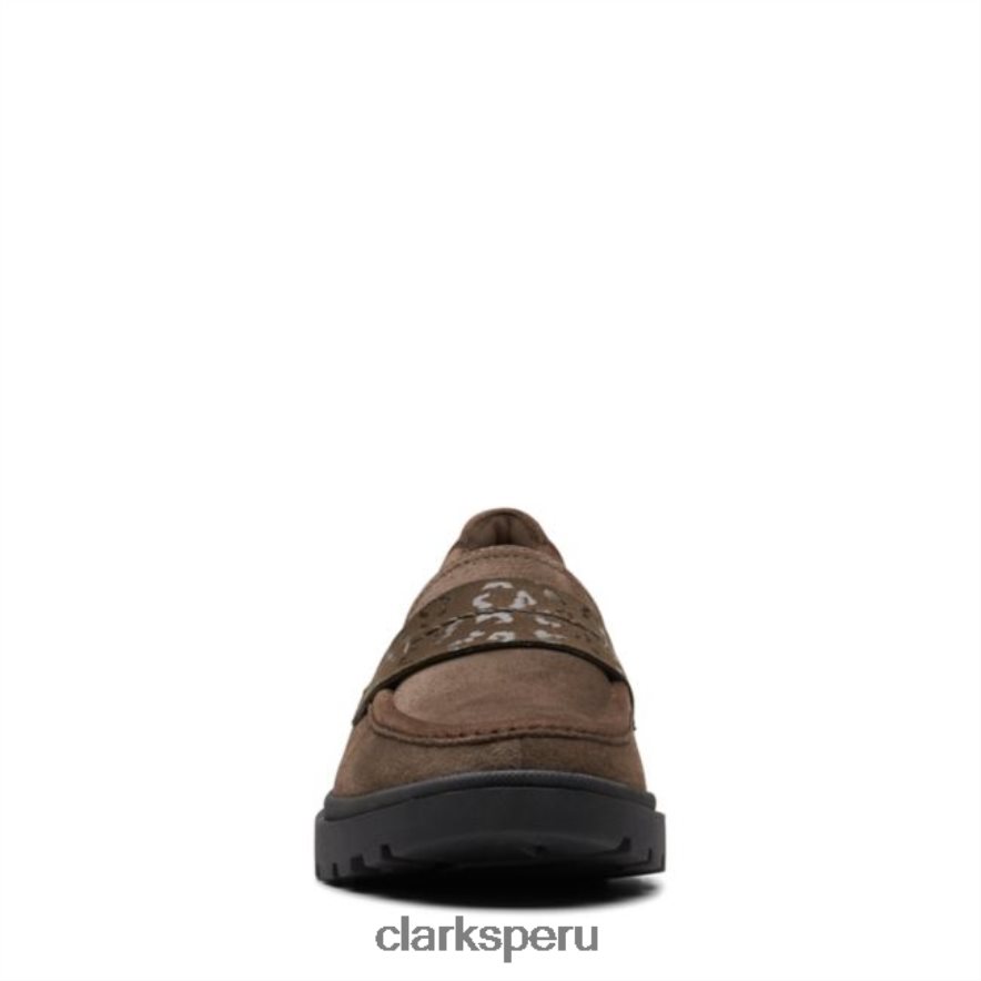 gamuza oliva oscuro clarks calla facilidad gamuza oliva oscuro unisexo Clarks 40N4LX6243 ante oliva oscuro