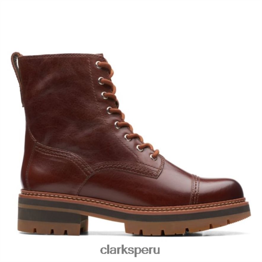 gorra clarks orianna cuero bronceado británico cuero bronceado británico unisexo Clarks 40N4LX5290 cuero bronceado británico