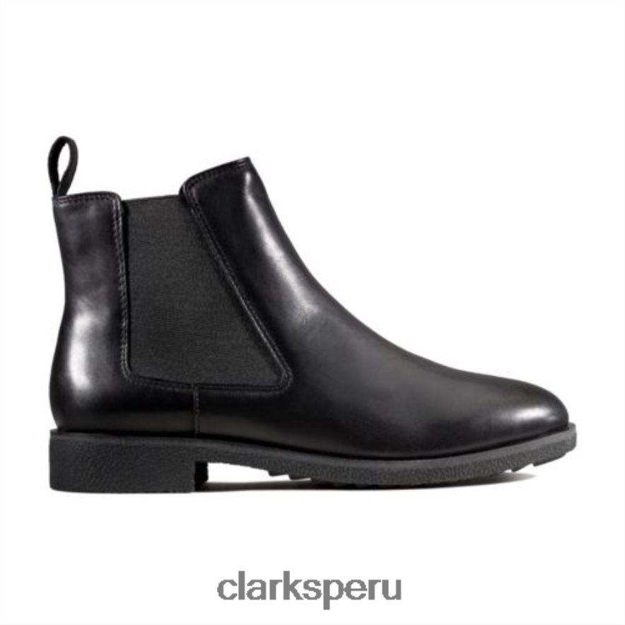 griff plaza clarks cuero negro unisexo Clarks 40N4LX4199 cuero negro