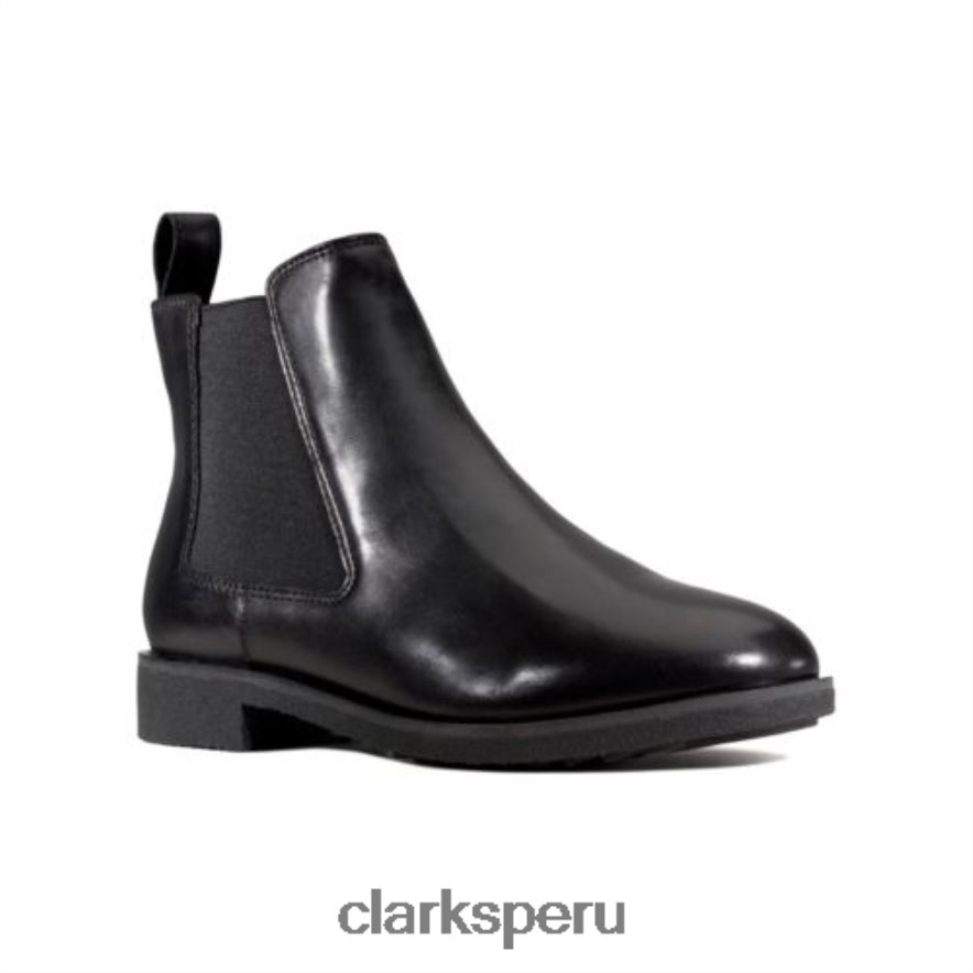 griff plaza clarks cuero negro unisexo Clarks 40N4LX4199 cuero negro