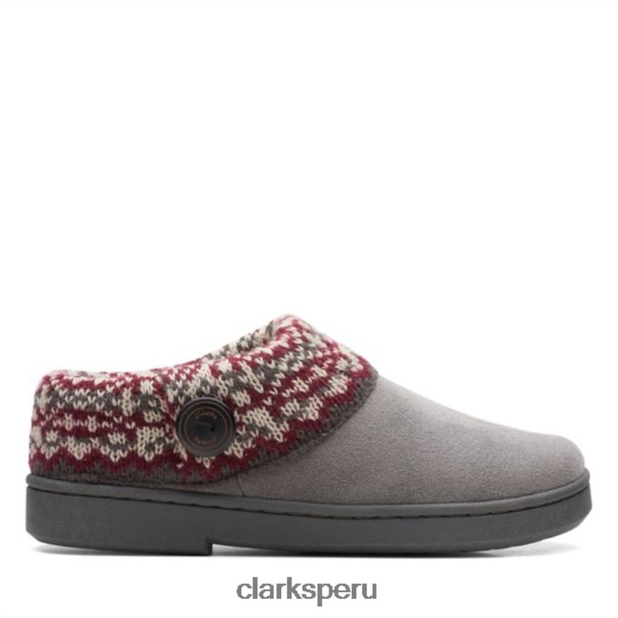 gris clarks helecho willodean gris unisexo Clarks 40N4LX6360 gris