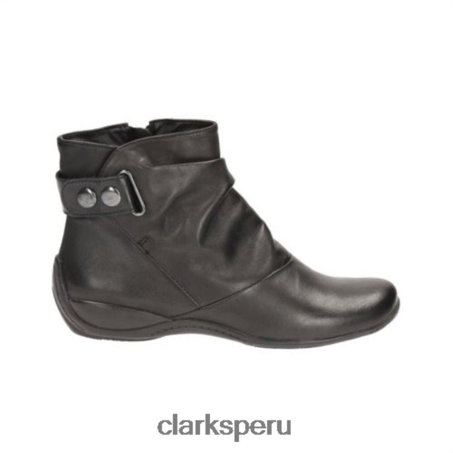 kira cafe clarks cuero negro unisexo Clarks 40N4LX4261 cuero negro