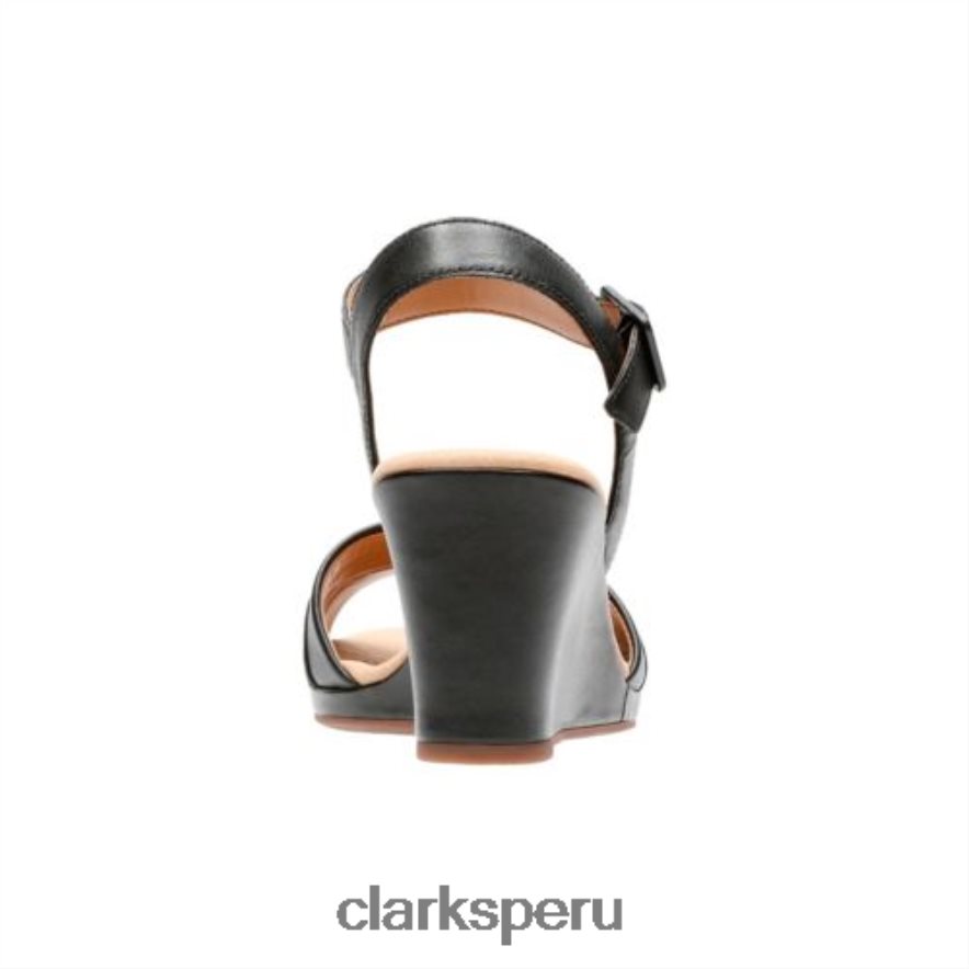 lafley aletha clarks cuero negro unisexo Clarks 40N4LX4285 cuero negro