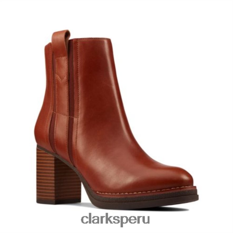 mable easy clarks cuero tostado oscuro unisexo Clarks 40N4LX4119 cuero bronceado oscuro