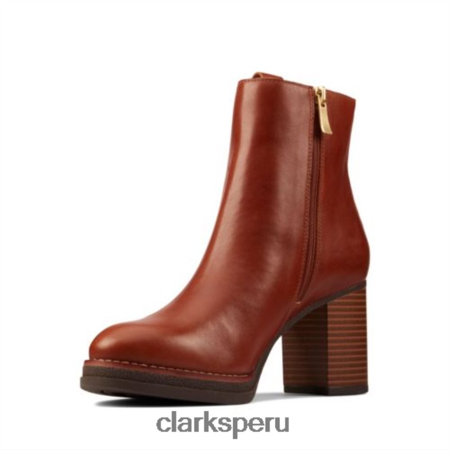 mable easy clarks cuero tostado oscuro unisexo Clarks 40N4LX4119 cuero bronceado oscuro