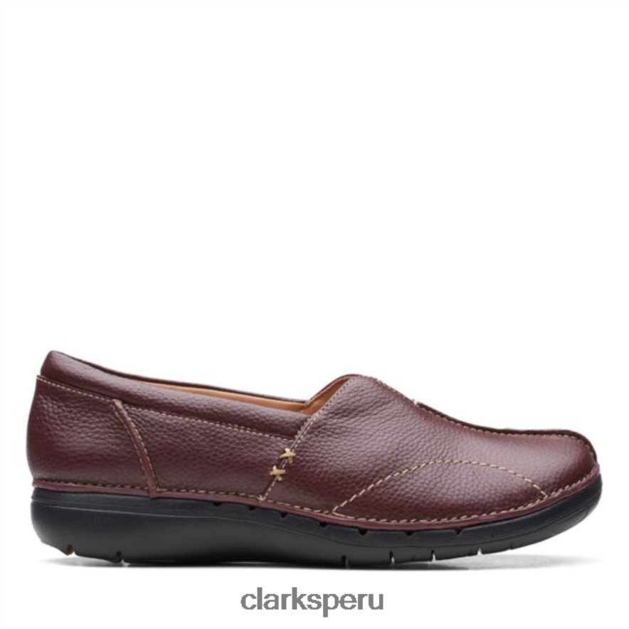 marrón/rojo clarks un loop stride marrón/rojo unisexo Clarks 40N4LX6224 rojo marrón