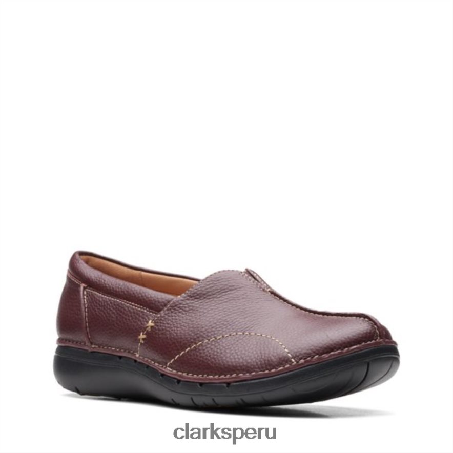 marrón/rojo clarks un loop stride marrón/rojo unisexo Clarks 40N4LX6224 rojo marrón