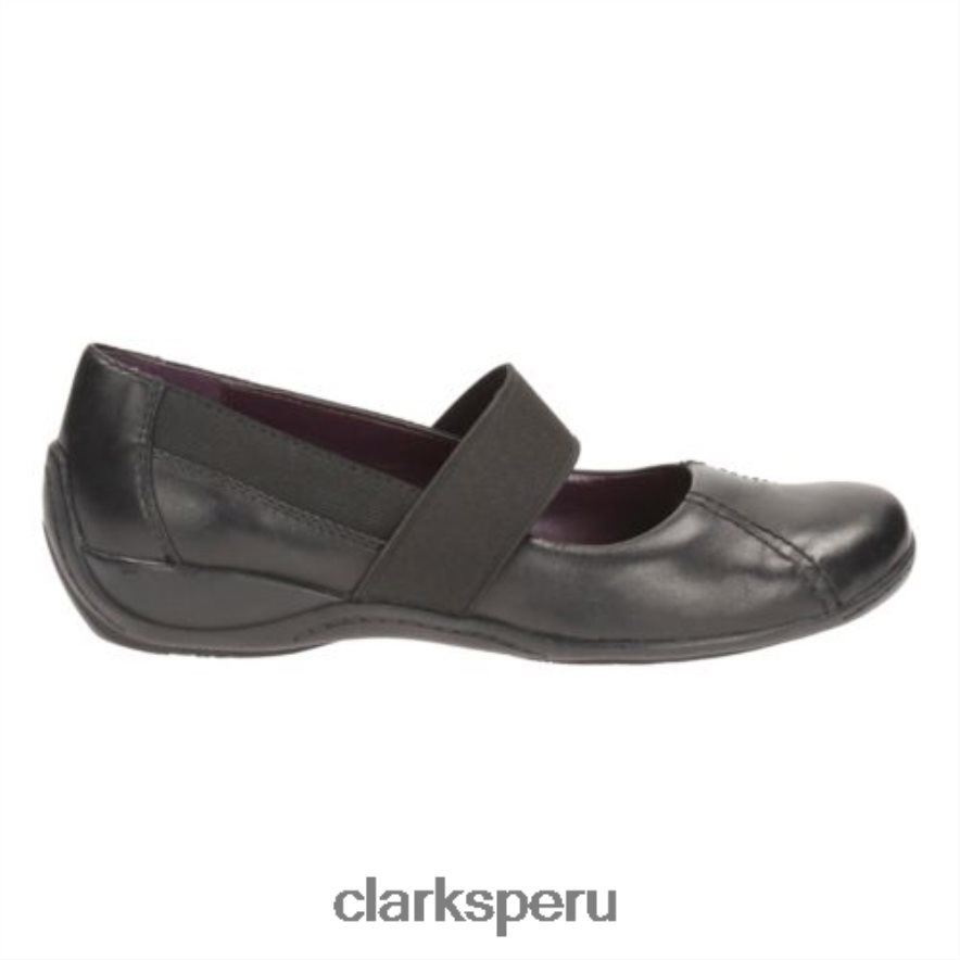 molinillo de café clarks de cuero negro unisexo Clarks 40N4LX4086 cuero negro