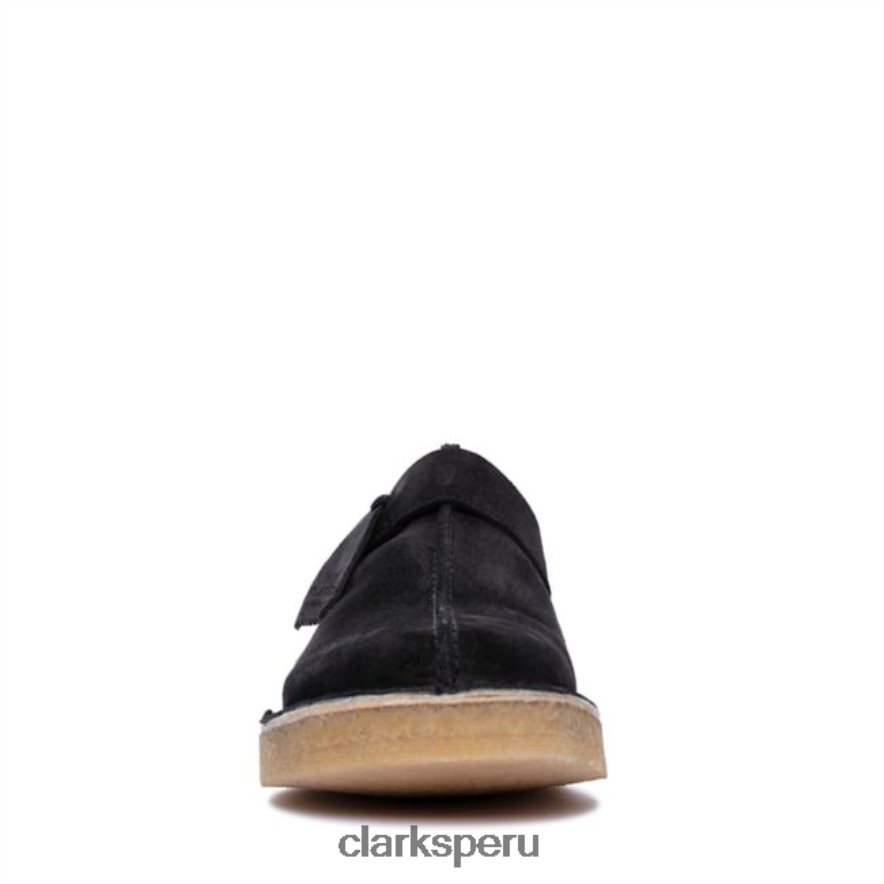 mule clarks trek ante negro con forro cálido unisexo Clarks 40N4LX6064 Forro cálido de ante negro.