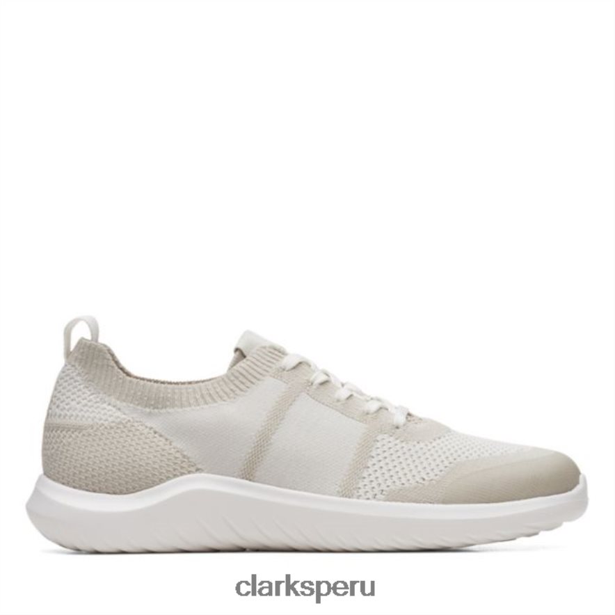 nova lite encaje punto blanco clarks de punto blanco unisexo Clarks 40N4LX5166 punto blanco