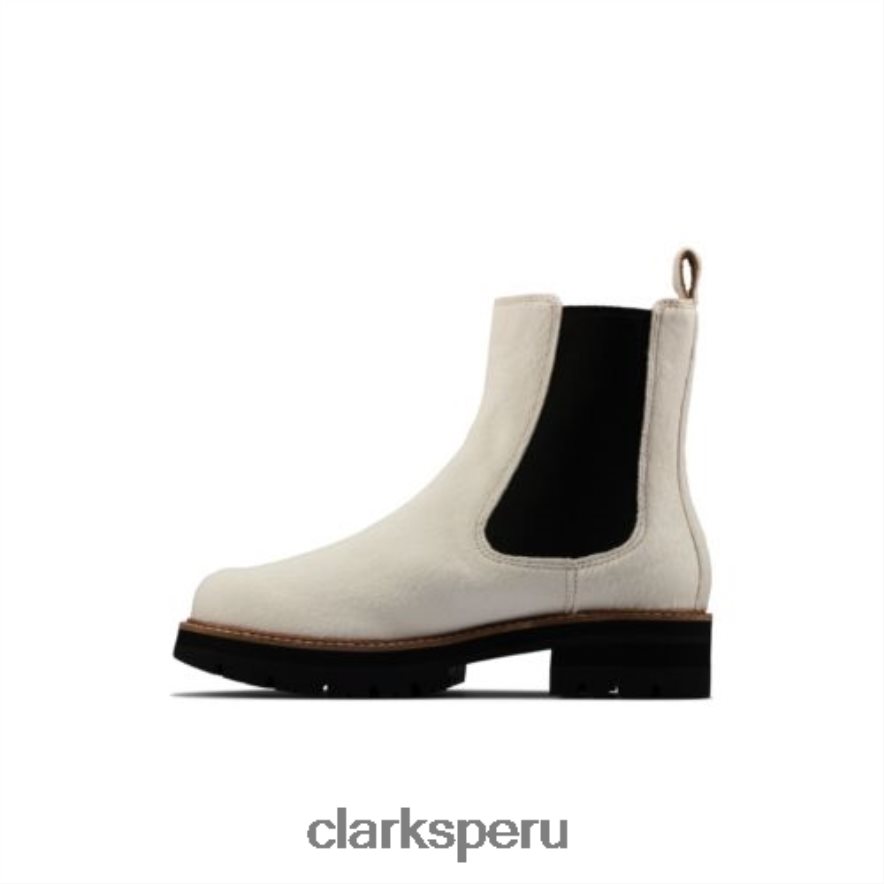 orianna top white interest clarks unisexo Clarks 40N4LX4198 interés blanco