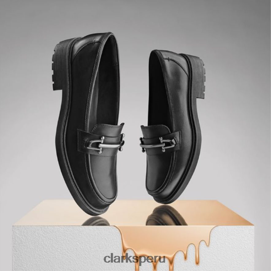 orinoco2 borde cuero negro clarks de cuero negro unisexo Clarks 40N4LX5054 cuero negro